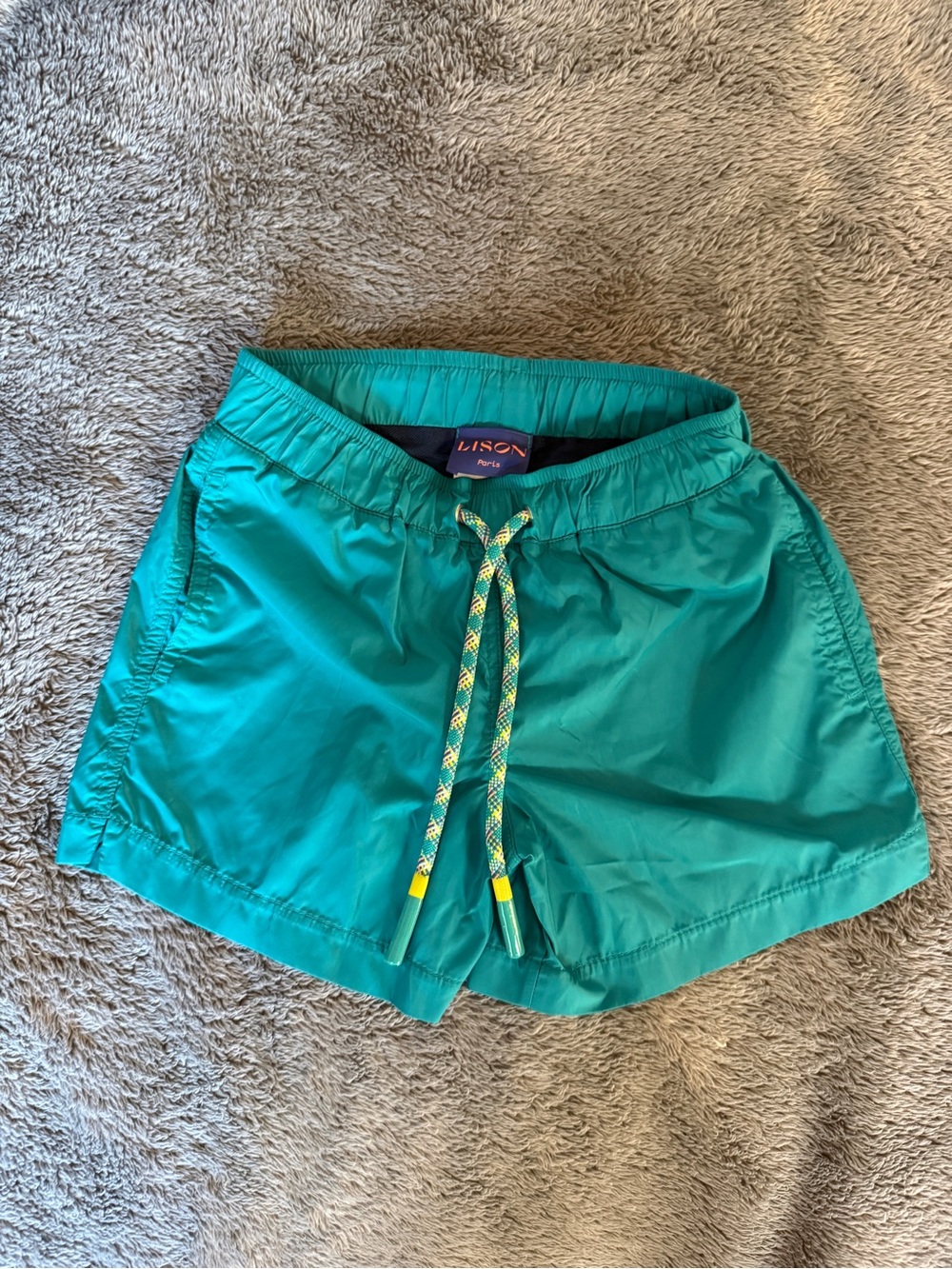 Lison Paris Capri Swim Shorts • turquoise • 6Y